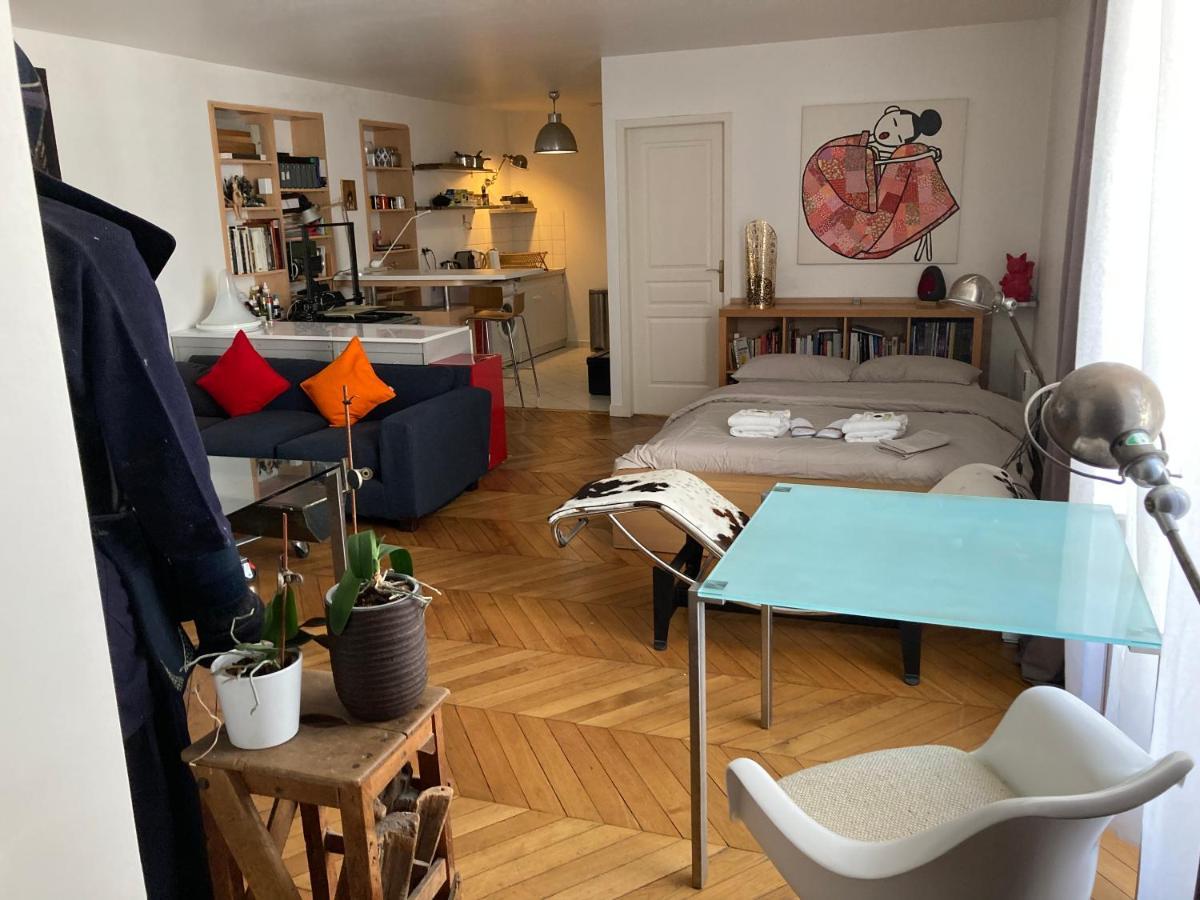 Charmant Studio Apartment Paris Exterior photo